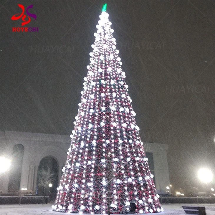 Wholesale Large-scale Holiday Decor Motif Light Christmas Tree Outdoor Decoration Commercial Christmas Tree