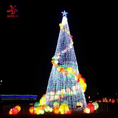 LED-beleuchteter Kugel-Weihnachtsbaum
