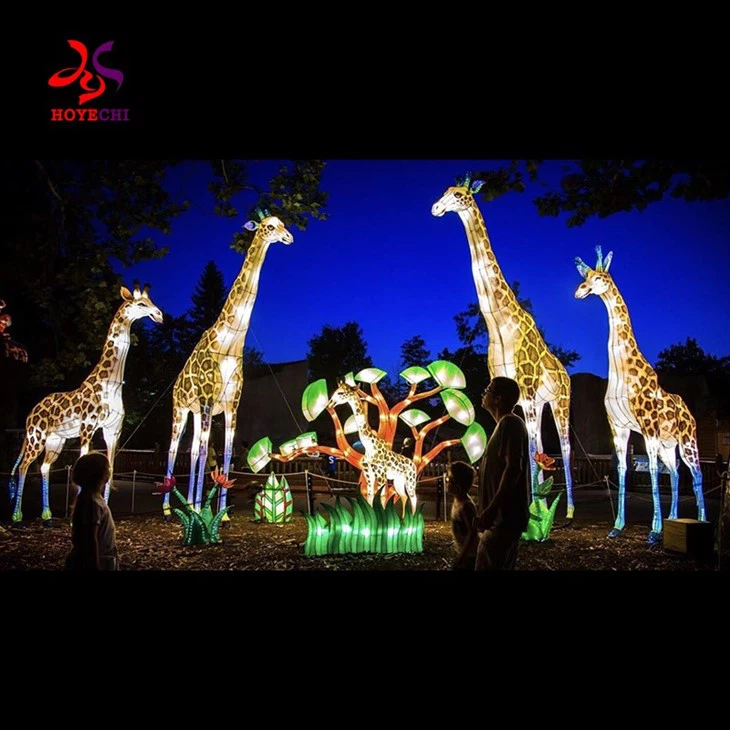 2025 Custom Modern Design Animal Crocodile Lantern Outdoor Waterproof Playground Display Easter New Year Christmas Party Decorations