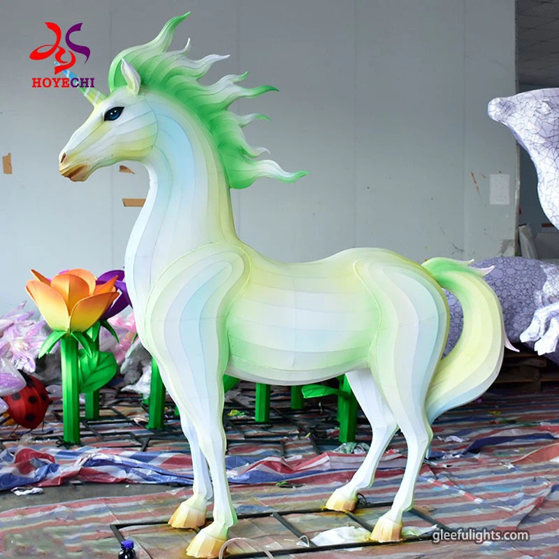 Illuminated Dinosaur Festival Lantern For Animal Theme Park Garden Decor